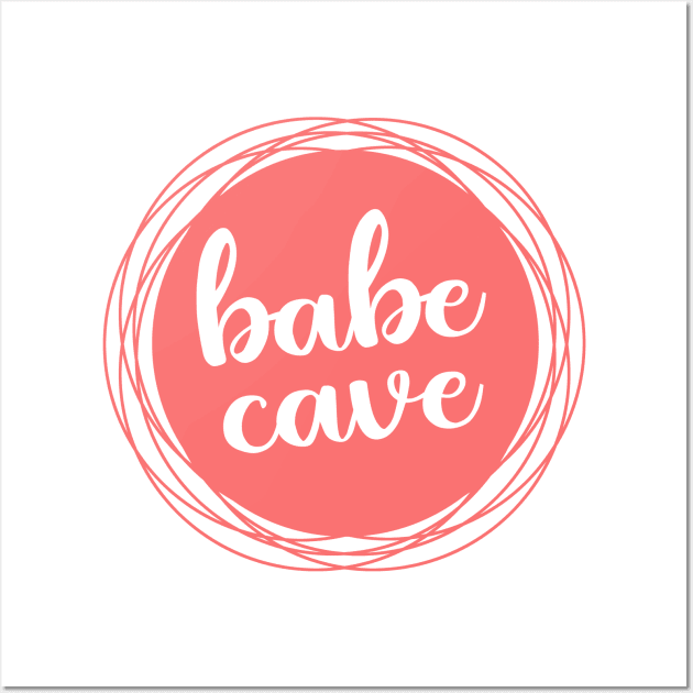 Babe Cave Wall Art by ApricotBlossomDesign